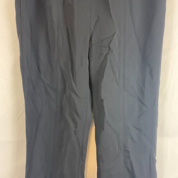 CO Fall-Winter 2020 Pants M Black Elastic Waist Back Zipper Straight Leg - Picture 3 of 9